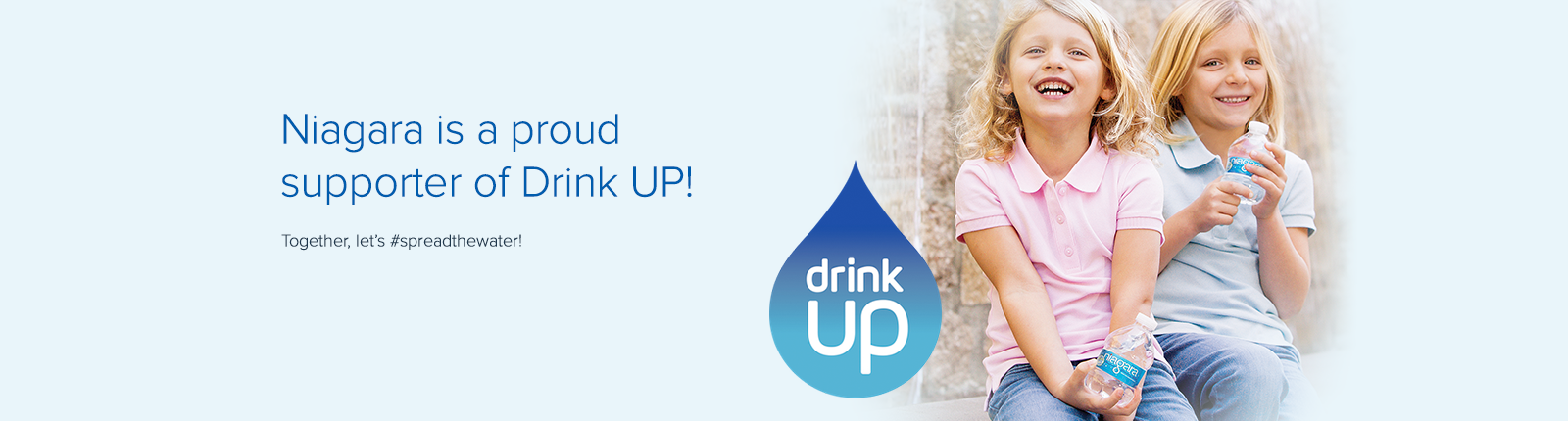 Niagara is a proud supporter of Drink UP!